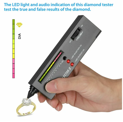 Portable Diamond Tester Selector Illuminated Jewelry Gemstone Testing Tool Kit - view 3