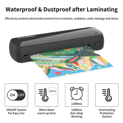 Versatile Laminator Machine,It Has Quick Warm Up, Fast Laminating Documentation And Photos - view 4