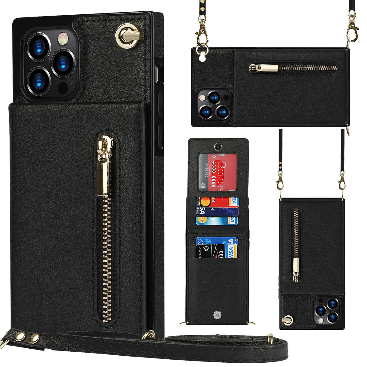 Zipper Phone Case Phone Case Crossbody - view 7