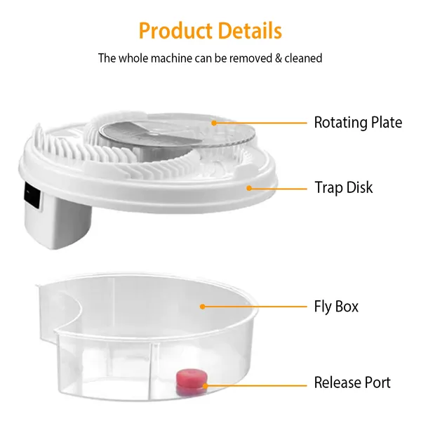 USB Powered Automatic Electric Fly Trap - view 6