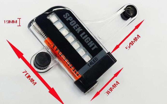 14 LED Motorcycle Bike Light - view 5