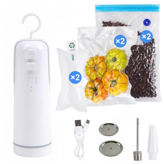 4 In 1 Portable Electric Vacuum Sealer For Vacuum Storage Bags Kitchen Gadgets - view 9