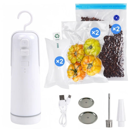 4 In 1 Portable Electric Vacuum Sealer For Vacuum Storage Bags Kitchen Gadgets - view 9