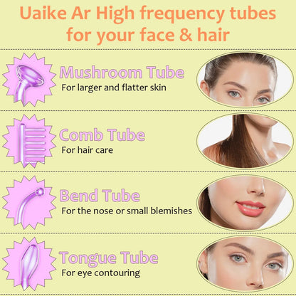High Frequency Wand 'C Violet Portable Skin Therapy Machine For Anti-Aging - Skin Tightening - Wrinkle Reducing - view 4
