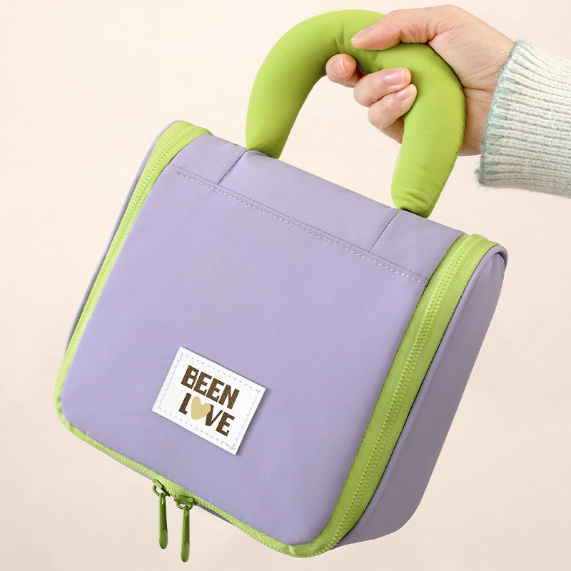 Washing A Travel Makeup Organizer Bag - view 4