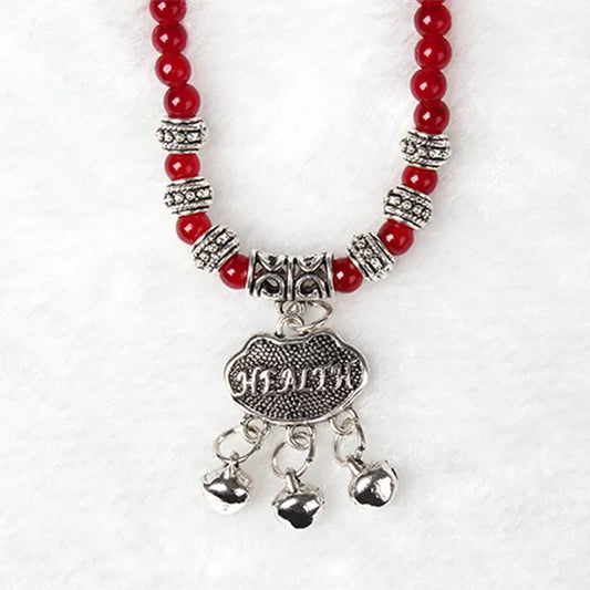 Red Agate Beaded Good Lock Bracelet - view 2