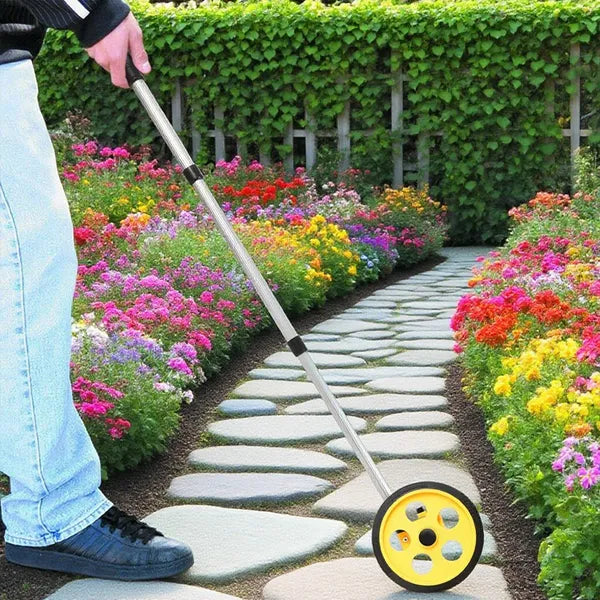 Distance Wheel Measurer - Portable Distance Meter Roller For Multiple Purposes, 0~9999.9m, Outdoor Measurement - view 2