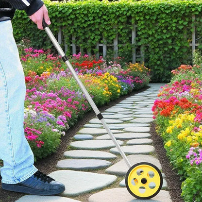 Distance Wheel Measurer - Portable Distance Meter Roller For Multiple Purposes, 0~9999.9m, Outdoor Measurement - view 2