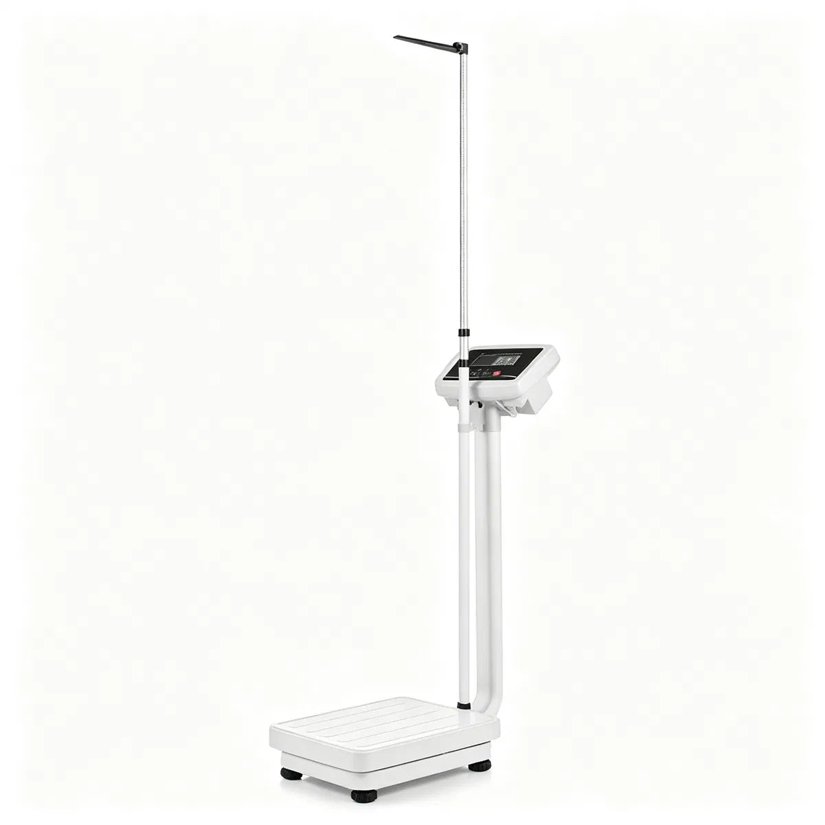 Medical Height & Weight Physician Scale, HighPrecision Sensor Digital Body Scale with Adapter & Battery Dual Power - view 2