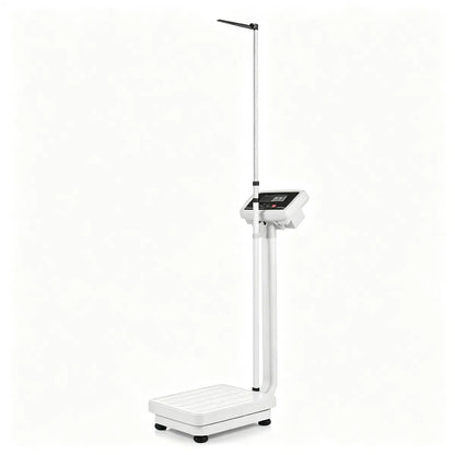 Medical Height & Weight Physician Scale, HighPrecision Sensor Digital Body Scale with Adapter & Battery Dual Power - view 2