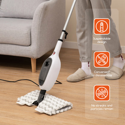 Steam Mops For Floor Cleaning, Unique Double-Sided Flip Design, 15 Seconds Fast Heating 10-in-1 Steam Cleaner - view 2