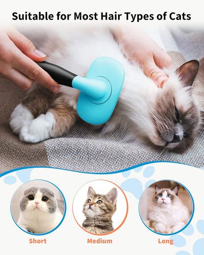 Dog Brush Cat Brush Pet Grooming Brush- Shedding Grooming Tools - view 7