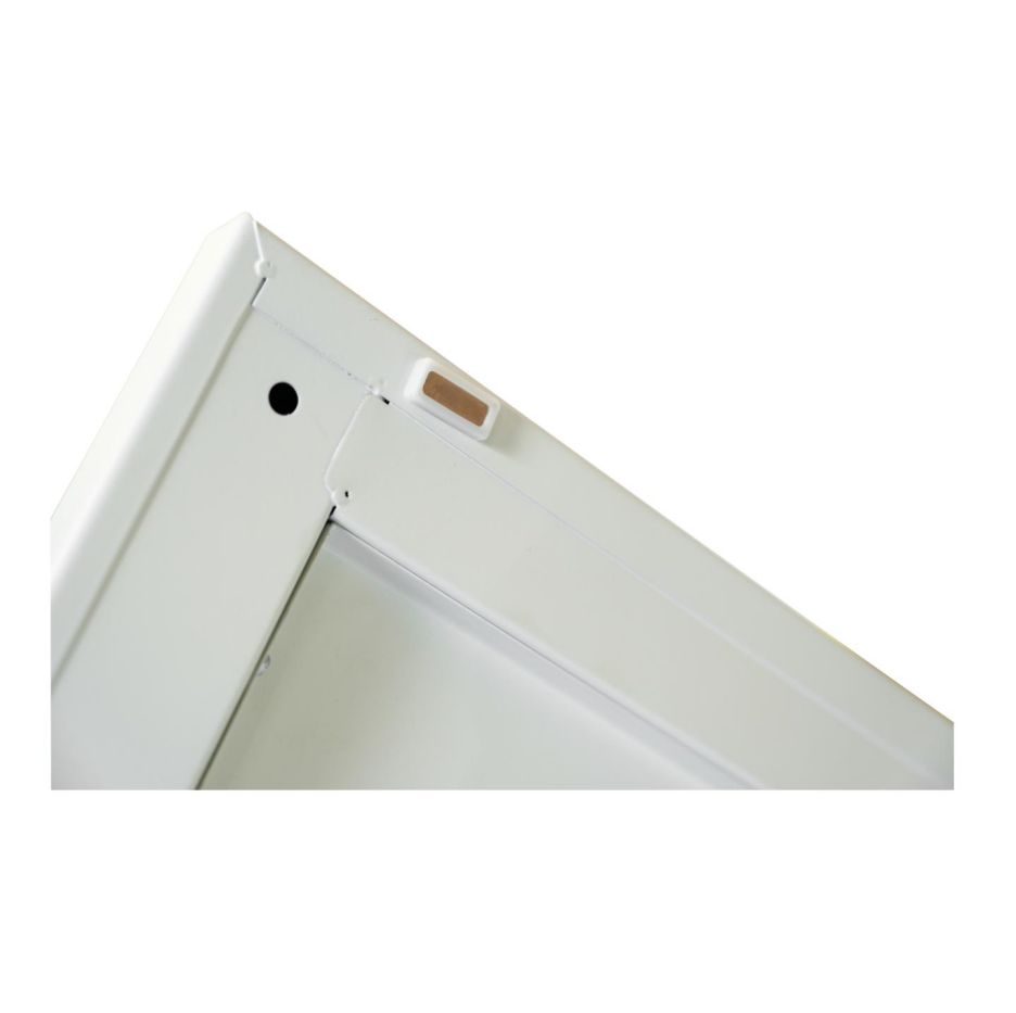 71inch Tall Metal Wardrobe Cabinet With 2 Drawers And Hanging Rod, 2 Doors Wardrobe Closet With Shelf For Bedroom - view 3