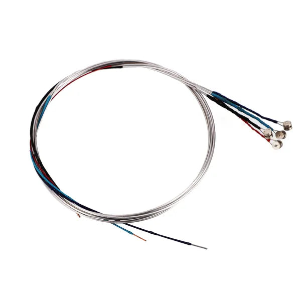 Do Not Sell On Amazon - 3-4 4-4 Nickel Silver Wound Violin Strings Set Silver - view 6