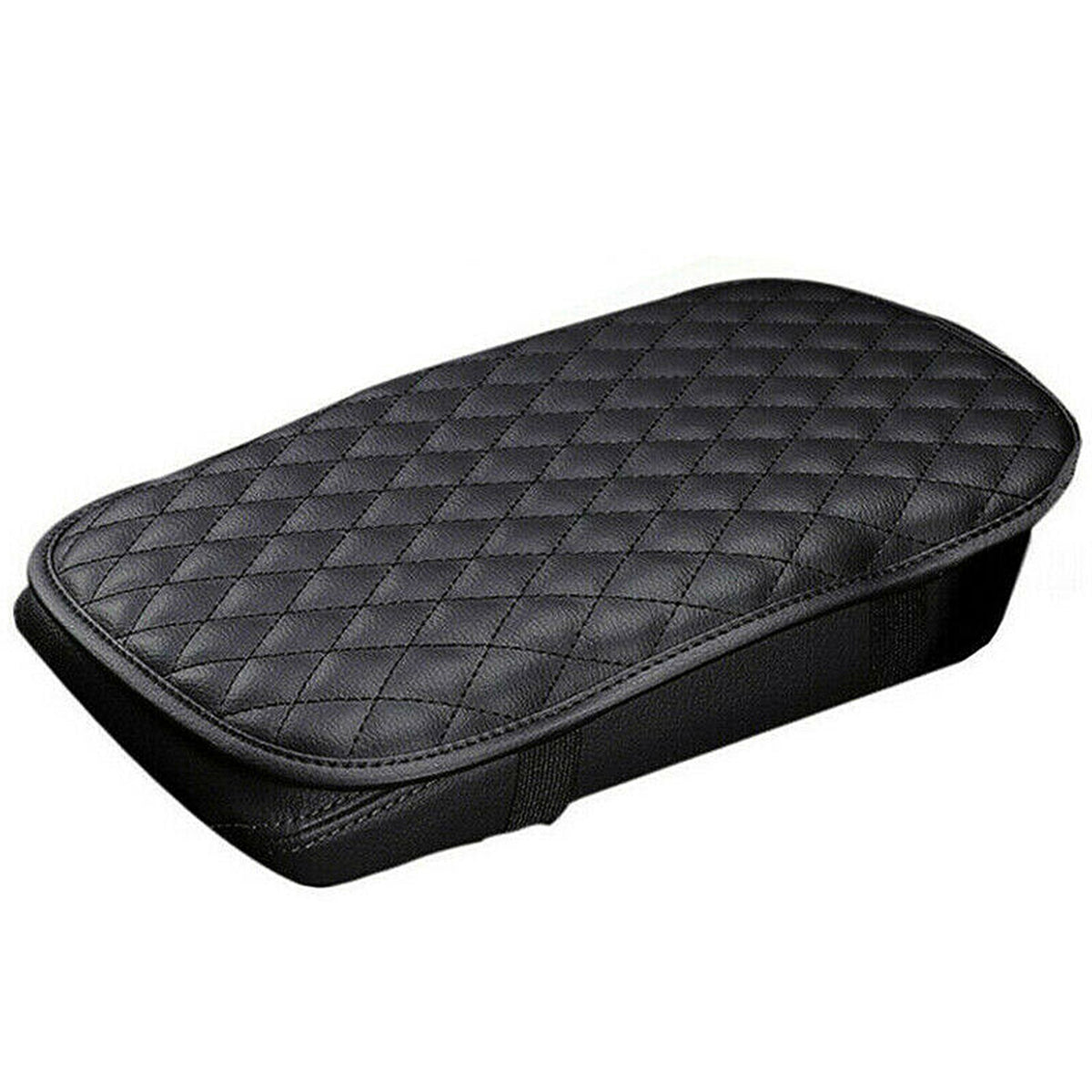 1Pc Car Armrest Pad Cover PU Leather Auto Center Console Seat Box Cover Protector Car Accessories Armrest Cushion Pad - view 7