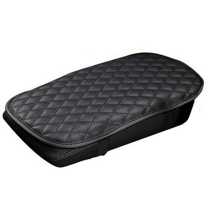 1Pc Car Armrest Pad Cover PU Leather Auto Center Console Seat Box Cover Protector Car Accessories Armrest Cushion Pad - view 7