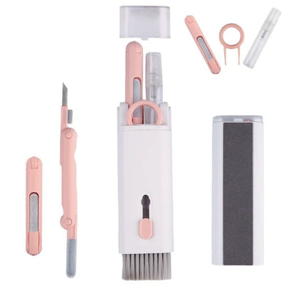 7 In 1 Computer Keyboard Cleaner Brush Kit Earphone Cleaning Pen For Headset Keyboard Cleaning Tools Cleaner Keycap - view 9