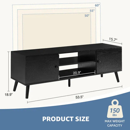 Panel TV Cabinet Can Store Black Cabinets, Suitable For Home Living Room Office TV Cabinet - view 6