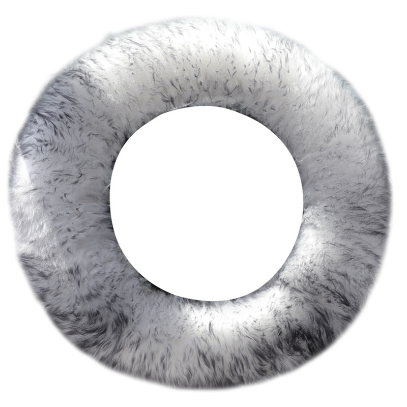 Car Steering Wheel Cover Wool Non-Slip Cover Steering Wheel Protector - view 5