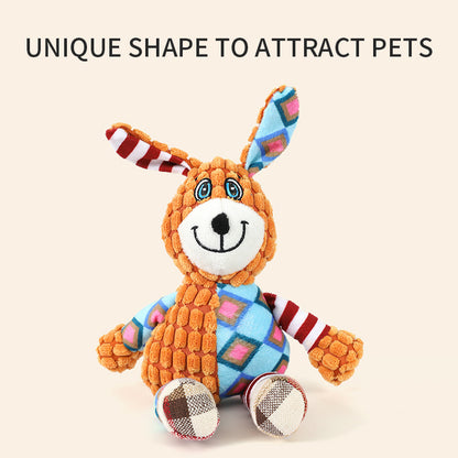 Interactive Dog Toys For Aggressive Chewers Dog Squeaky Toys Pet Grinding Teeth Plush Toy - view 2