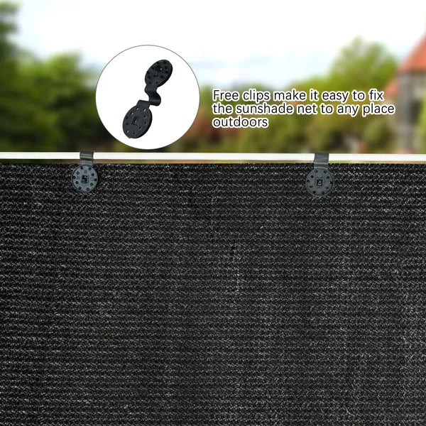 6.5ft*3.3ft Black Sunshade Netting Fabric With High-strength UV Protection, Perfect For Plant Protection. - view 4