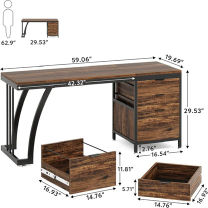 Computer Desk - view 3