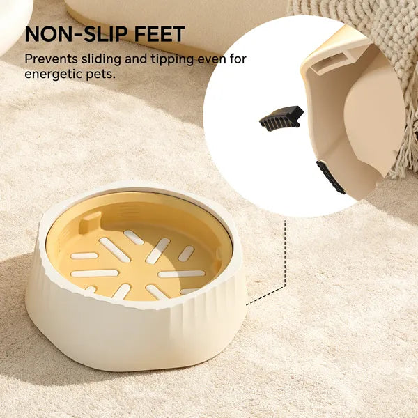Green Dual-purpose Slow Food Bowl, Fast&slow Food Can Be Freely Switched To Adapt To Different Pet Eating Habits - view 4