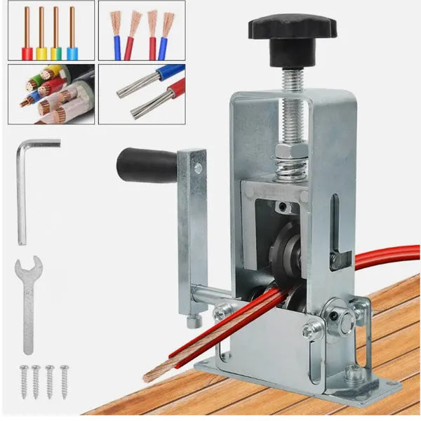 Professional Cable Stripper - Works Seamlessly With Single-core, Multi-core, And Coaxial Cables (1-25 Mm Diameter)