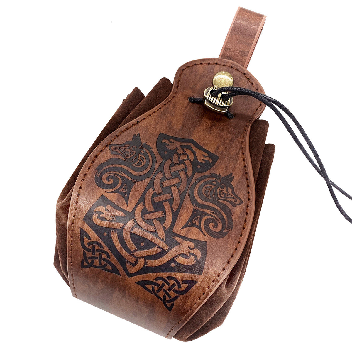 Viking Style Hangable Retro Fanny Pack - view 5