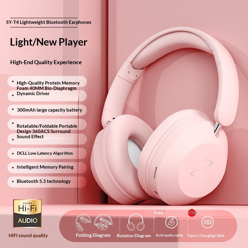 Headset Bluetooth Headphones Wireless Gaming - view 6