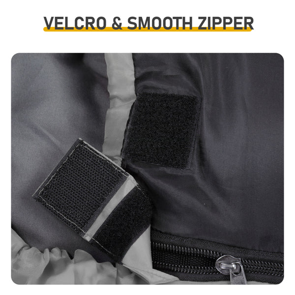 Rectangular Heated Sleeping Bag, Lightweight Sleeping Bag With Multi USB Powered Heating Pads - view 4