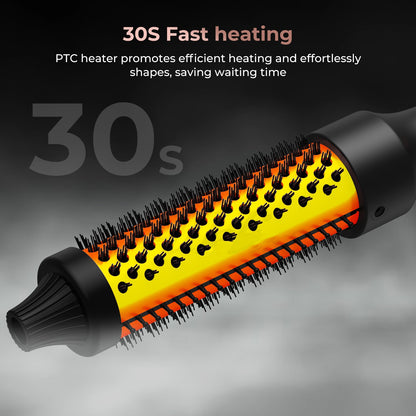 Hair Straightener And Curler Brush Hair Dryer High-power Hot Air - view 5