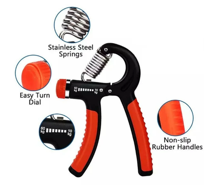 Hand Grip Strength Power Trainer Gripper Strengthener Adjustable Gym Exerciser - view 5