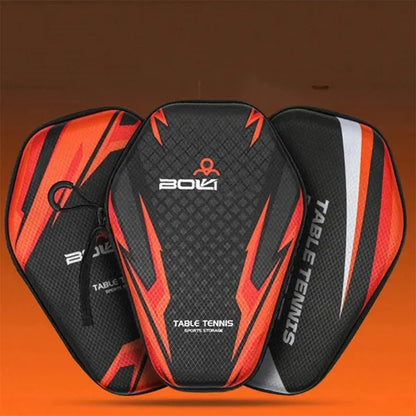1PC Table Tennis Racket Bags EVA Hard Shell High Quality Dustproof Table Tennis Paddles Box Case Storage Bag With Hand - view 3