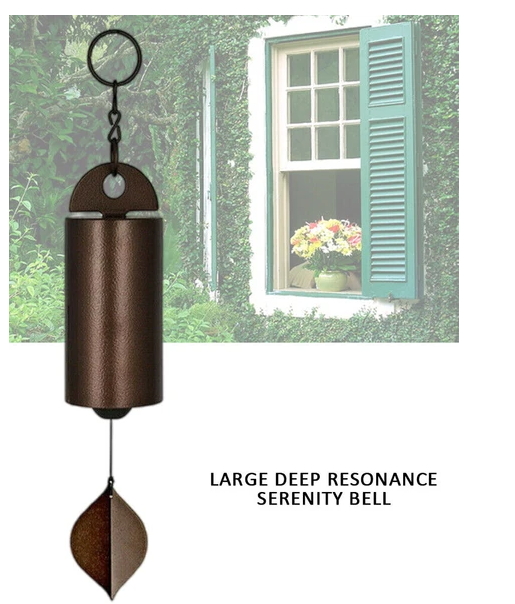 Large Deep Resonance Serenity Metal Bell Heroic Wind Chimes Outdoor Garden Decor - view 2