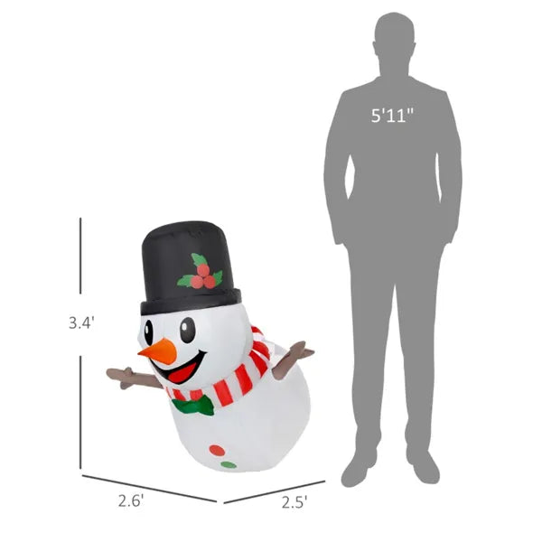 Christmas Snowman - view 4
