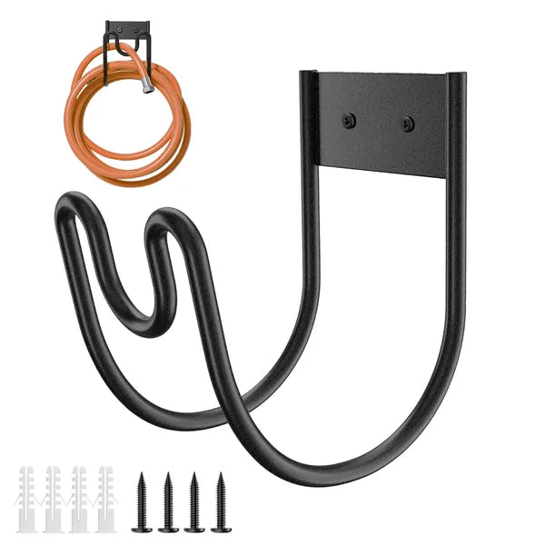 2Pack Heavy Duty Garden Hose Holder Stainless Steel Hose Hook Metal Hose Rack Reel Organizer For Water Hose Extension - view 2