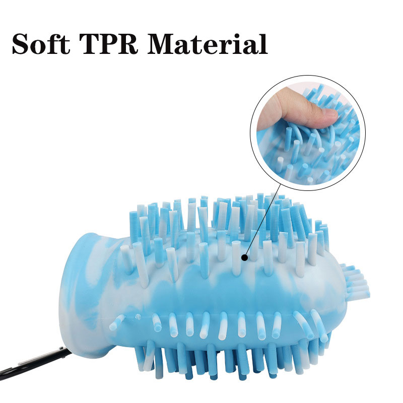 2 In 1 Dog Foot Washer Dog Paw Brush Cleaning Brush Feet Cleaner For Puppy Grooming Pet Cleaning Brush Dog Paw Cleaner - view 5