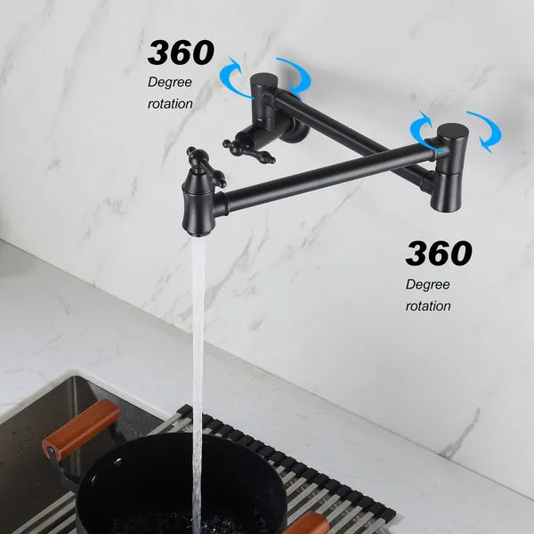 Folding faucet Pot Filler Faucet Wall Mount - view 8