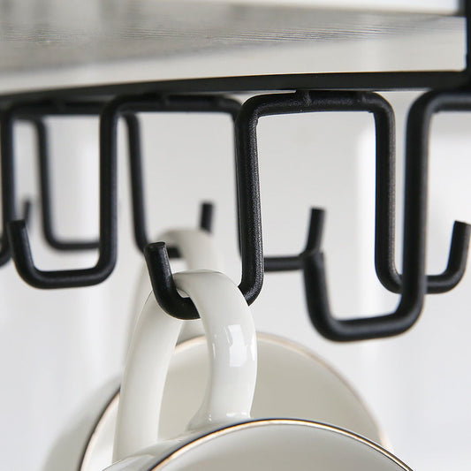 Mug Cup Hanger Bathroom Kitchen Organizer Hanging Rack Holder - view 2