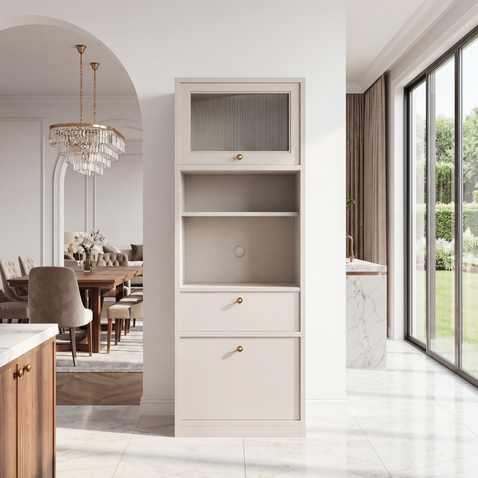 Tall Pantry Cabinet 71 Inch Freestanding Storage Cabinet With Doors And Shelves, Adjustable Shelves - view 5