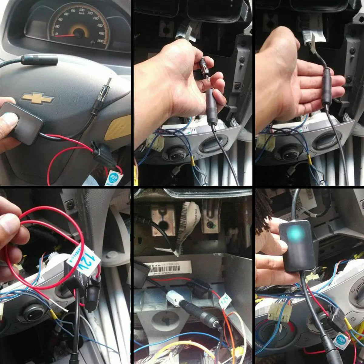 Car Auto Stereo FM & AM Radio Signal Antenna Aerial Signal Amp Amplifier Booster - view 7