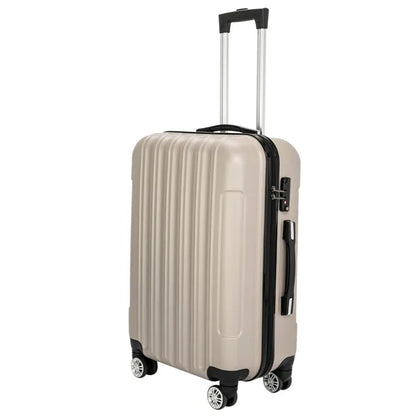 3-in-1 Multifunctional Large Capacity Traveling Storage Suitcase Luggage Set Champagne - view 2