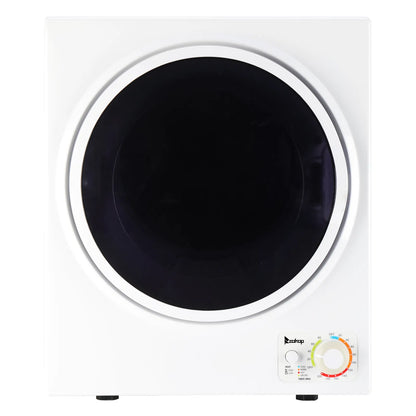 GYM25-78 Compact Portable Household clothes Dryer 1.6cuft with Stainless Steel Drum Black and White 120V MECHANICAL - view 10