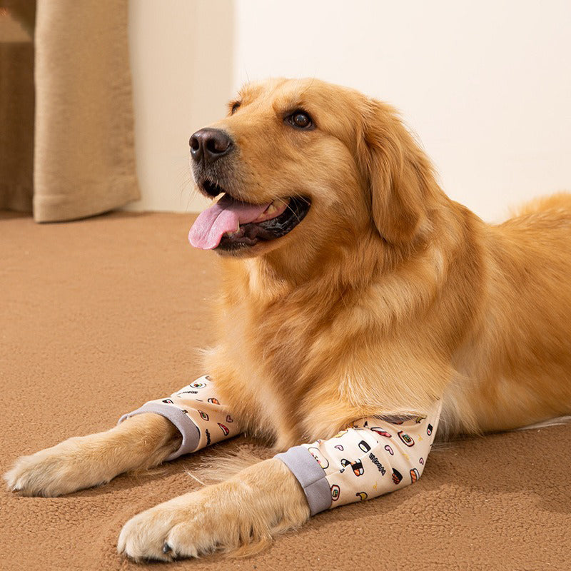 Dogs Knee Protector Pad For Calluses, Dog Knee Brace, Front Elbow Support Wrap - view 2
