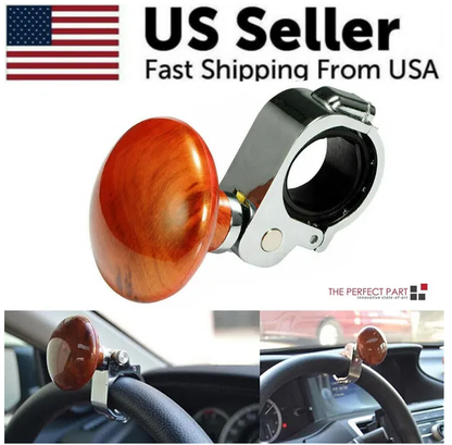 Steering Wheel Spinner Knob Handle Universal Heavy Duty Suicide Car Truck Power