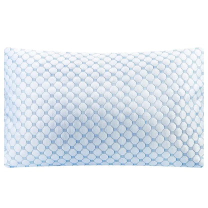 Bed Pillows Cooling Memory Foam Pillow Ventilated With Cooling Gel Infused Memory Foam Heat Reducing Cooling Fiber