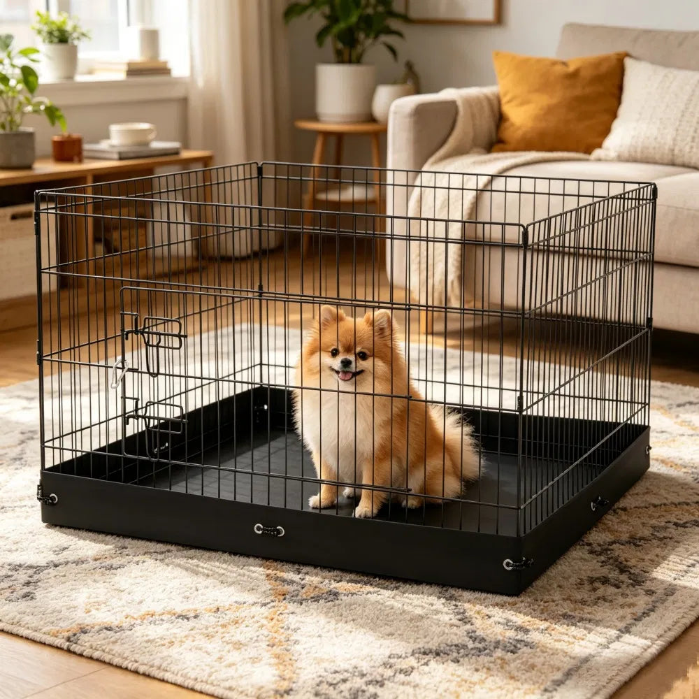 Dog House with Space-Saving for Outdoor - view 6