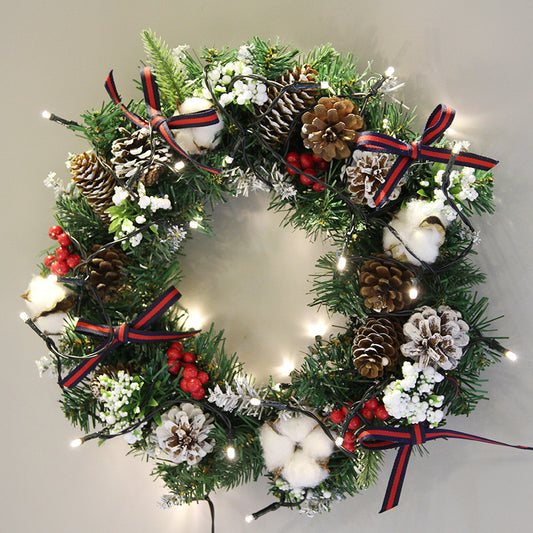 30cm 40cm Christmas Wreath Ornaments Christmas Wreath - view 2