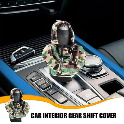 Car Gear Shift Cover Mini Hoodie Gear Shift Cover for Car Shifter Interior Trim - view 4